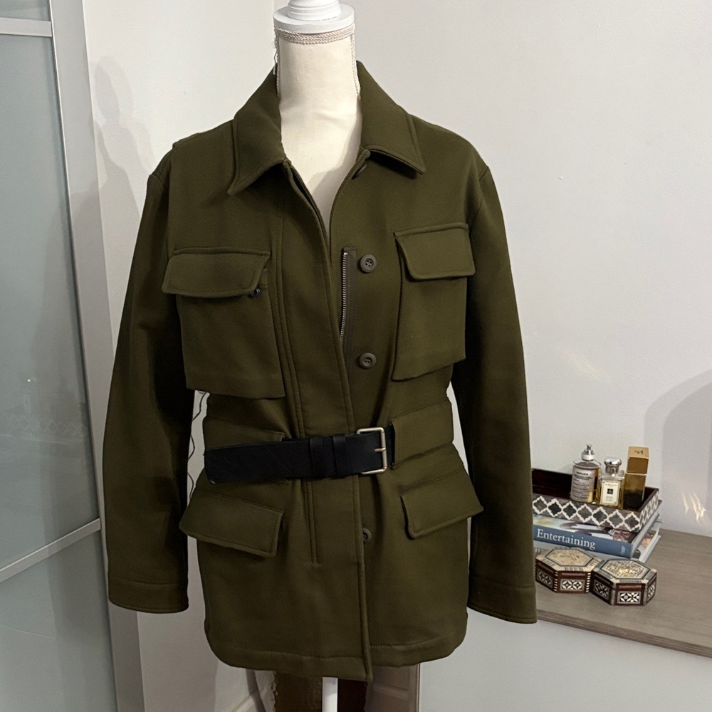 All Saints Olive Utility Jacket